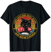 Krav Maga Black Cat Shirt