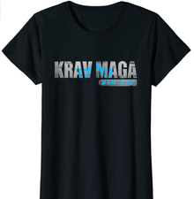 Krav Maga Israeli Combat System Distressed Vintage Women's T-Shirt
