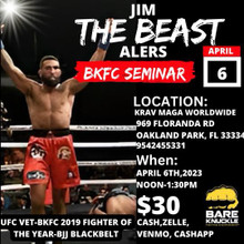 Bare Knuckle Fighting Workshop with Jim Alers