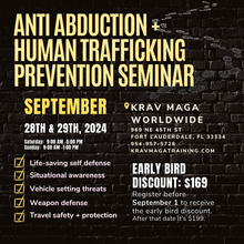 Anti-Abduction + Human Trafficking Prevention Seminar