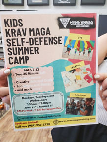 Kids Krav Maga Self-Defense Summer Camp - 1 Day