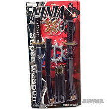 AWMA® Plastic Ninja Toy Set