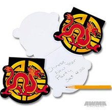 AWMA® Dragon Notepad Set of 12