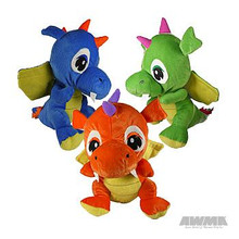 AWMA® Plush Velour Big Head Dragon