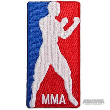 AWMA® Red, White & Blue MMA Patch