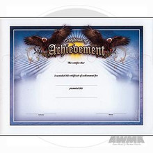AWMA® Ed Parker Jr Certificate - Achievement (12 Pack)