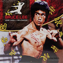 AWMA® Bruce Lee 2012 16 Month Wall Calendar