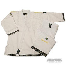 AWMA® ProForce® Gladiator Ultra Jiu-Jitsu Uniform - White