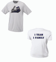 Crusaders Baseball Men's White Dri-fit T-Shirt
