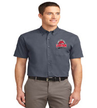Lake Gem Men's Short Sleeve Button-up