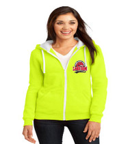 Lake Gem Ladies Zip-Up Hooded Sweatshirt