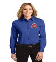 Lake Gem Ladies Long Sleeve Button-up