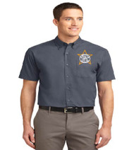 Millennia Men's Short Sleeve Button-up