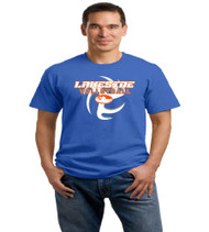 Lakeside Volleyball Men's Royal Blue T-Shirt