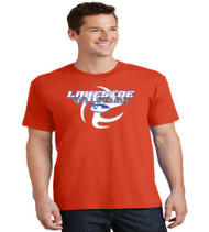 Lakeside Volleyball Men's Orange T-Shirt
