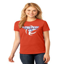 Lakeside Volleyball Ladies Orange T-Shirt