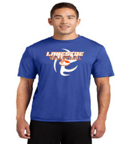Lakeside Volleyball Men's Royal Blue Dri-Fit T-Shirt