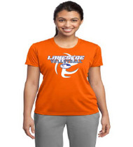 Lakeside Volleyball Ladies Orange Dri-Fit T-Shirt