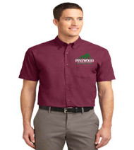 Pinewood Men's Short Sleeve Button-up