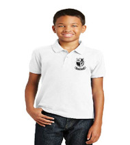 Brentwood Elementary Uniform Polo - White