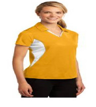 Maxey Ladies Color Block Polo