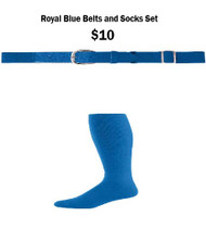 Titans Royal Blue Belt and Socks