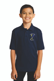 Hidden Oaks Embroidery Uniform Polo - Navy Blue