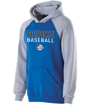 Beach Baseball Youth Banner Hoodie