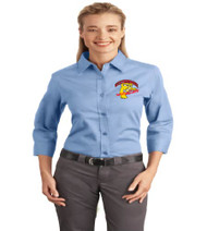 Westbrooke Ladies 3/4 Sleeve Button-Up
