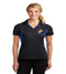Hungerford ladies color block dri-fit polo w/ embroidery