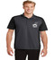Dillard Street men's dri-fit color block polo w/ left chest print