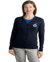 Dillard Street Ladies Cardigan w/ embroidery