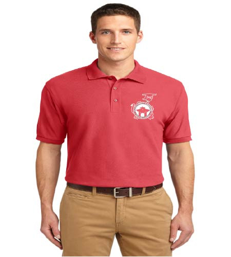 Dillard Street Men's Basic Cotton Polo w/ embroidery