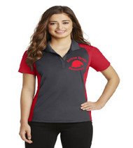 Bartram Springs ladies color block dri-fit polo w/ printed logo