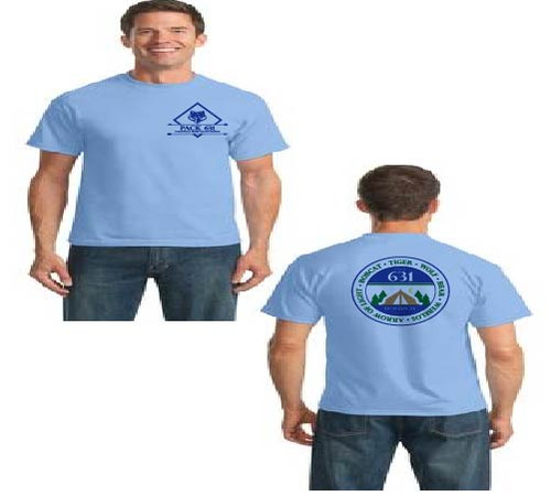 Pack 631 Men's short sleeve t-shirt