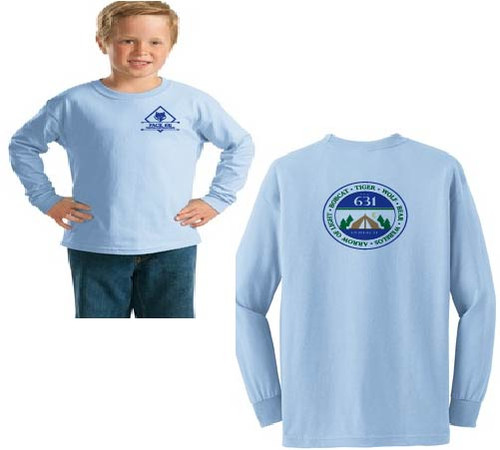 Pack 631 Youth long sleeve t-shirt
