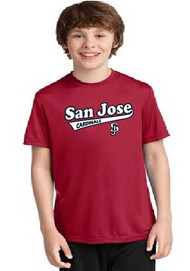 San jose Cardinals youth dri-fit shirts 