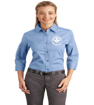 Shingle Creek Ladies 3/4 sleeve button-up