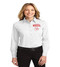 Memorial ladies long sleeve button-up
