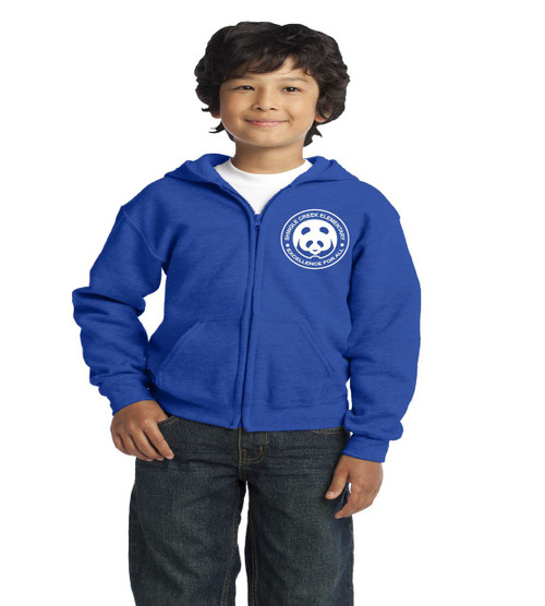 Shingle Creek youth zip-up hooded sweatshirt
