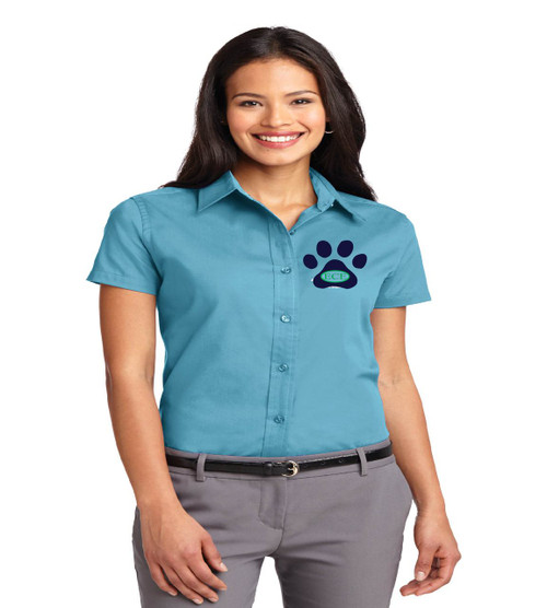 Eagle Creek ladies short sleeve button-up
