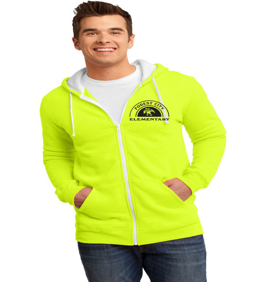 Forest City men's zip up hoodie