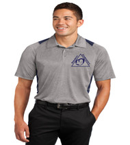 Oakshire men's color block polo