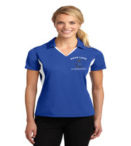 Rock Lake ladies color block dri fit polo