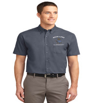 Rock Lake men's short sleeve button up