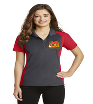 South Creek ladies color block dri fit polo