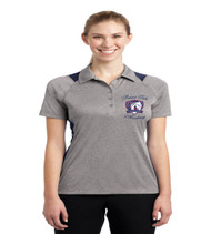 Patriot Oaks ladies color block dri fit polo
