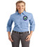 Waterbridge 3/4 sleeve ladies button up