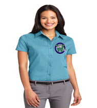 Wayerbridge ladies short sleeve button up