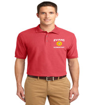 Evans men's basic polo